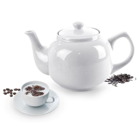 Dzbanek do kawy i herbaty porcelanowy biały 1,7L ORION 152568