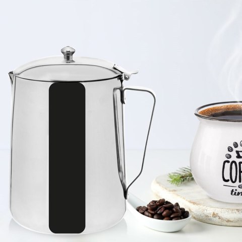 Dzbanek do mleka kawy herbaty stalowy metalowy kanka na mleko 2.3L ANETT ORION 153672