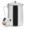 Dzbanek do mleka kawy herbaty stalowy metalowy kanka na mleko 2.3L ANETT ORION 153672