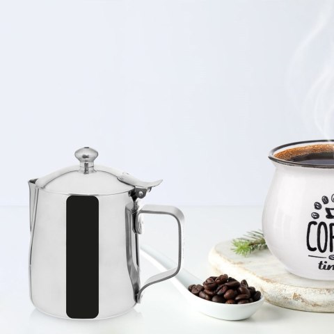 Dzbanek do mleka śmietanki stalowy metalowy kanka na mleko 350ml ANETT ORION 153670