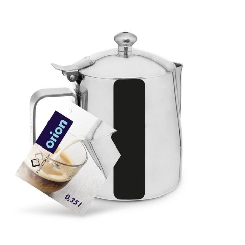 Dzbanek do mleka śmietanki stalowy metalowy kanka na mleko 350ml ANETT ORION 153670