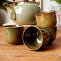 Dzbanek do zaparzania parzenia herbaty z czarkami ceramiczny 5-ele EXCELLENT HOUSEWARE 121922