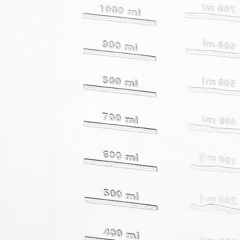 Dzbanek plastikowy z miarką do mierzenia miarka kuchenna 1L ORION 121977