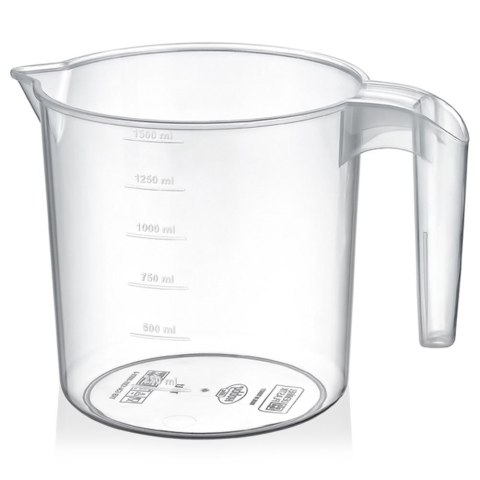 Dzbanek plastikowy z miarką miarka kuchenna z podziałką 1L HOBBY LIFE 121981