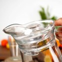 Dzbanek szklany na napoje sok wodę herbatę z pokrywką 1.4L stołowy VILDE 139290