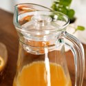Dzbanek szklany na napoje sok wodę herbatę z pokrywką 1.4L stołowy VILDE 139290