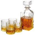 Karafka i szklanki do whisky nalewki na alkohol 900ml zestaw 5-ele EXCELLENT HOUSEWARE 123014