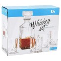 Karafka i szklanki do whisky nalewki na alkohol 900ml zestaw 5-ele EXCELLENT HOUSEWARE 123014
