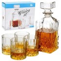 Karafka i szklanki do whisky nalewki na alkohol 900ml zestaw 5-ele EXCELLENT HOUSEWARE 123014