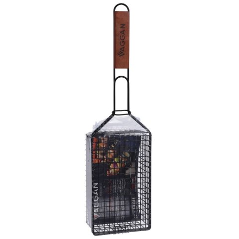 Koszyk ruszt kratka do grilla grillowania mięs ryb mięsa warzyw 50x14cm VAGGAN 111139