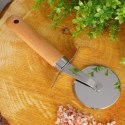 Nóż do krojenia pizzy stalowy okrągły 19.5cm radełko EXCELLENT HOUSEWARE 259369