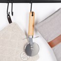 Nóż do krojenia pizzy stalowy okrągły 19.5cm radełko EXCELLENT HOUSEWARE 259369