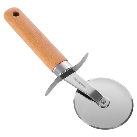 Nóż do krojenia pizzy stalowy okrągły 19.5cm radełko EXCELLENT HOUSEWARE 259369