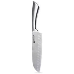 Nóż kuchenny Santoku stalowy pojedyńczy 31cm ALPINA 259271