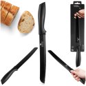 Nóż kuchenny do chleba stalowy stal czarny 32cm EXCELLENT HOUSEWARE 259735