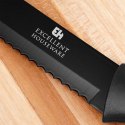 Nóż kuchenny do chleba stalowy stal czarny 32cm EXCELLENT HOUSEWARE 259735