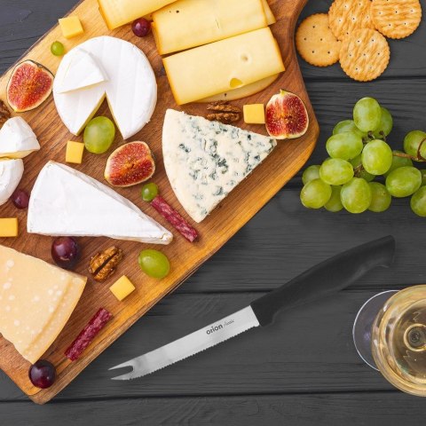 Nóż kuchenny do krojenia sera stalowy pojedyńczy CLASSIC 21.5cm ORION 831173