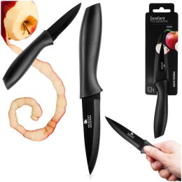 Nóż kuchenny do obierania stalowy stal czarny 19cm EXCELLENT HOUSEWARE 259732