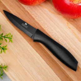 Nóż kuchenny do obierania stalowy stal czarny 19cm EXCELLENT HOUSEWARE 259732