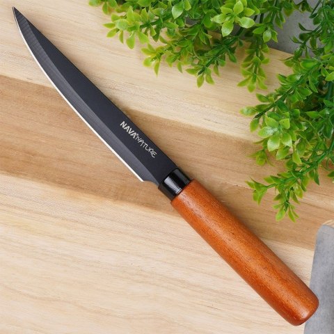 Nóż kuchenny stalowy pojedyńczy NATURE 22.5cm NAVA 10-054-024