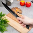 Nóż kuchenny stalowy stal czarny 32cm EXCELLENT HOUSEWARE 259734
