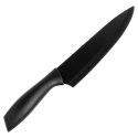 Nóż kuchenny szefa kuchni stalowy stal czarny 32cm EXCELLENT HOUSEWARE 259736