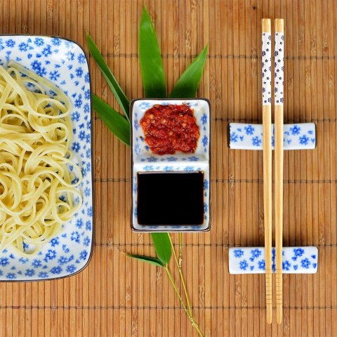 Pałeczki do sushi bambusowe wielorazowe 8 sztuk 24cm EXCELLENT HOUSEWARE 139166