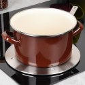 Podkładka indukcyjna stalowa 24cm podstawka na indukcję adapter ORION 870185