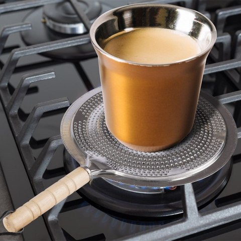 Podkładka nakładka płytka na palnik kuchenki stalowa 21.5cm HIT 259204