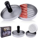 Prasa praska forma do burgerów hamburgerów mięs kotletów 12cm BBQ GURU NAVA 10-111-115