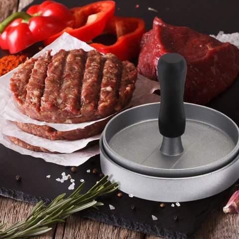 Praska prasa forma do burgerów hamburgerów mięs kotletów 11.5cm ORION 120060