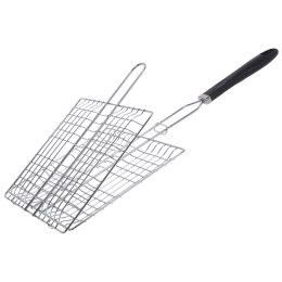 Ruszt kratka do grilla grillowania burgerów ryb mięsa warzyw 54x22cm BBQ 111144