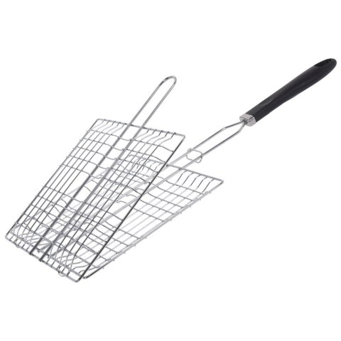 Ruszt kratka do grilla grillowania burgerów ryb mięsa warzyw 54x22cm BBQ 111144