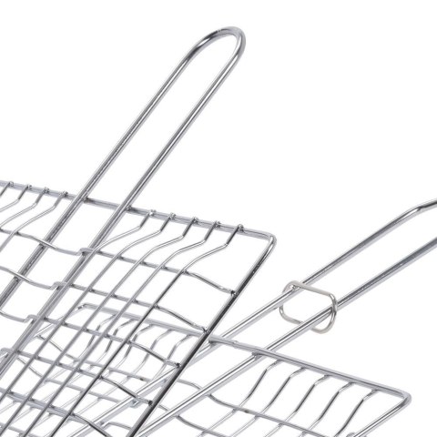 Ruszt kratka do grilla grillowania burgerów ryb mięsa warzyw 54x22cm BBQ 111144