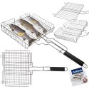 Ruszt kratka do grilla grillowania burgerów ryb mięsa warzyw 61x32cm ORION 111183