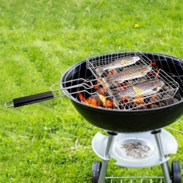 Ruszt kratka do grilla grillowania burgerów ryb mięsa warzyw 61x32cm ORION 111183