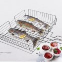 Ruszt kratka do grilla grillowania burgerów ryb mięsa warzyw 61x32cm ORION 111183