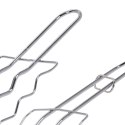 Ruszt kratka do grilla grillowania kiełbas ryb mięsa stalowy 54x12cm BBQ 111145