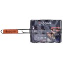 Ruszt kratka do grilla grillowania kiełbas ryb mięsa warzyw 50x19cm VAGGAN 111138