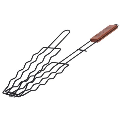 Ruszt kratka do grilla grillowania kiełbas ryb mięsa warzyw 52x8.5cm VAGGAN 111137