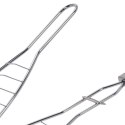 Ruszt kratka do grilla grillowania ryb kiełbas mięsa stalowy 58x12cm BBQ 111143