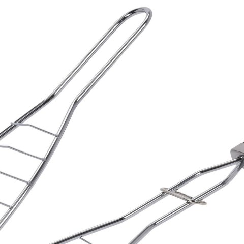 Ruszt kratka do grilla grillowania ryb kiełbas mięsa stalowy 58x12cm BBQ 111143