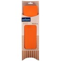 Stolnica do ciasta silikonowa mata kuchenna gruba pomarańczowa 40x30 SILLINIE ORION 750366