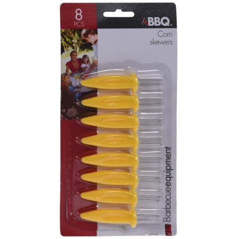 Uchwyt do kukurydzy 8 sztuk uchwyty szpikulec szpikulce do jedzenia BBQ 142518
