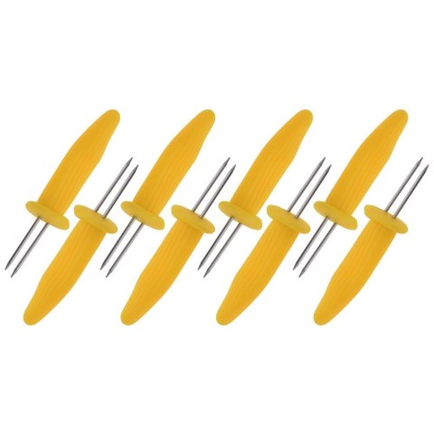 Uchwyt do kukurydzy 8 sztuk uchwyty szpikulec szpikulce do jedzenia BBQ 142518
