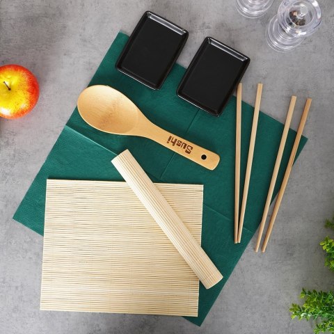 Zestaw naczyń do serwowania sushi dla 2 dwóch osób 7-ele EXCELLENT HOUSEWARE 259398