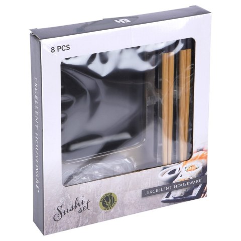 Zestaw naczyń do serwowania sushi dla 2 dwóch osób 8-ele EXCELLENT HOUSEWARE 259399