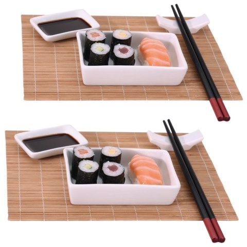 Zestaw naczyń do serwowania sushi dla 2 osób 12-ele EXCELLENT HOUSEWARE 870122
