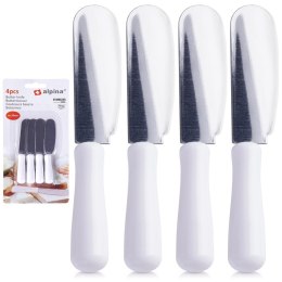 Zestaw noży do masła 4-ele nóż stalowy 10cm noże ALPINA 259326