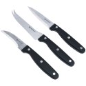 Zestaw noży kuchennych noże kuchenne stalowe 3-ele nóż komplet ALPINA 259283